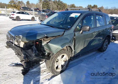 2017 Subaru Forester 2.5I z USA, uszkodzony, nr VIN JF2SJAAC9HG585007